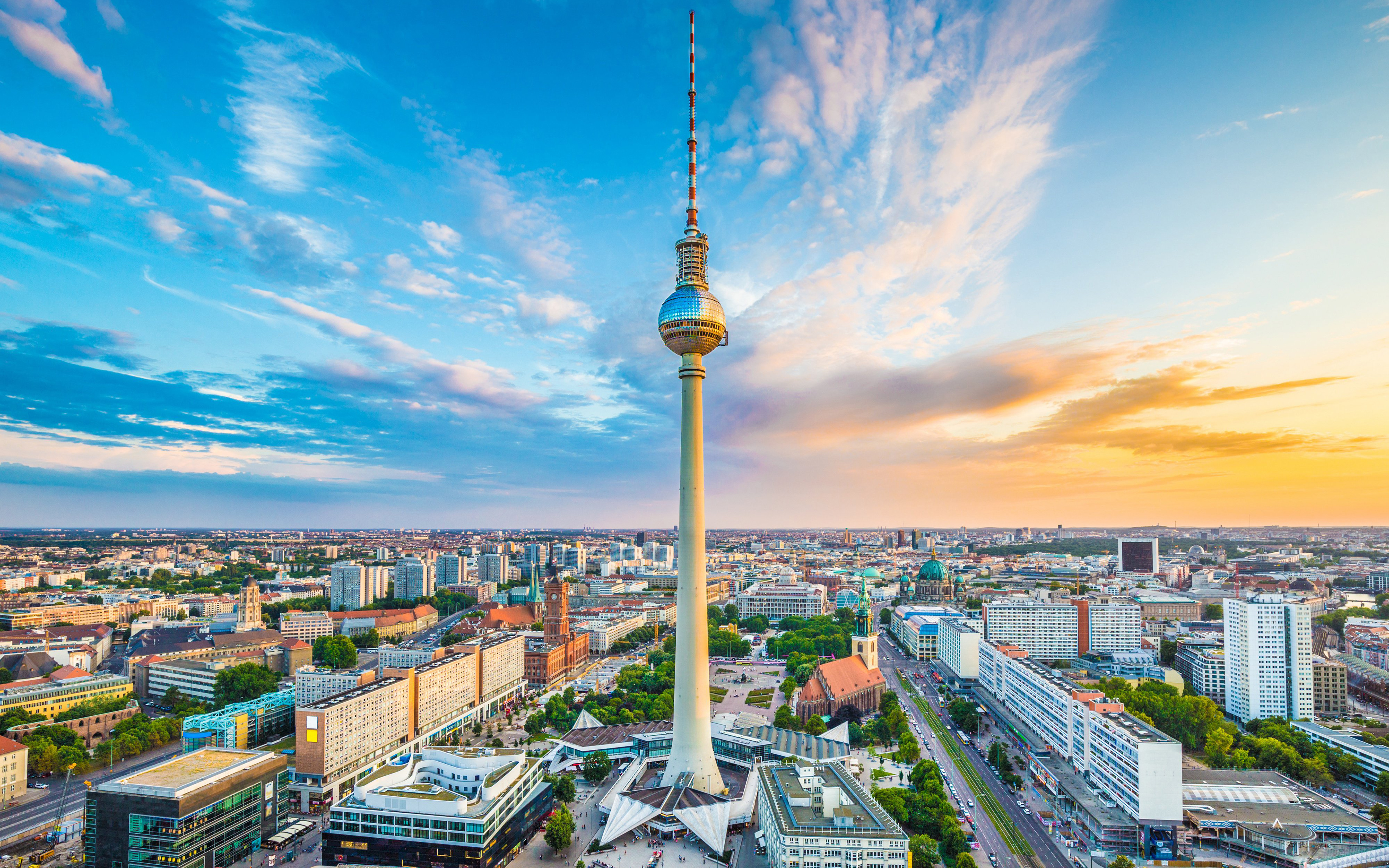 Berlin Skyline mit Fernsehturm